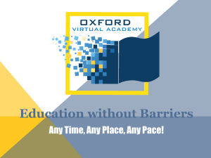 Community Classes - Oxford Virtual Academy