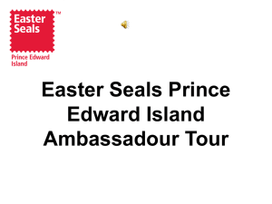 Our History: Easter Seals Prince Edward Island