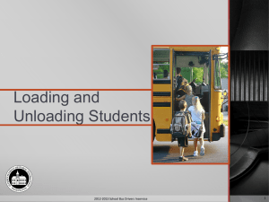 Loading and Unloading Students - Educational Service District 112