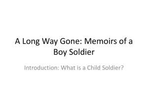 What is a Child Soldier