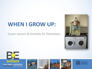 When I Grow Up PowerPoint