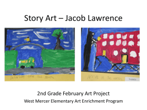 February- Jacob Lawrence Great Migration Powerpoint