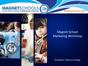 Magnet School Marketing Workshop - School Choice - Miami