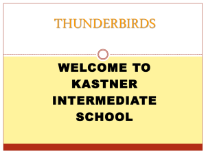 Presentation PPT. - Kastner Intermediate School