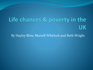 Life chances & poverty in the UK - AS