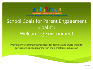 What is Parent Engagement?