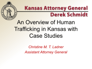 Overview of Human Trafficking in Kansas