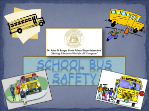 School Bus Safety Power Point w - GADOE Georgia Department of