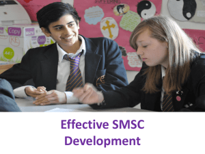 Effective SMSC development is more than just good RE