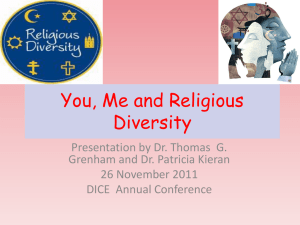 Me, You and Religious Diversity
