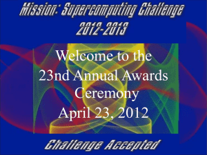 Awards Ceremony PowerPoint Presentation