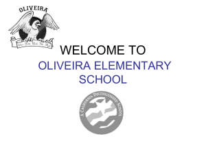 oliveira elementary school - Fremont Unified School District