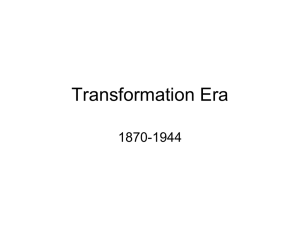 Transformation Era