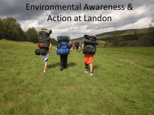 Environmental Awareness & Action at Landon