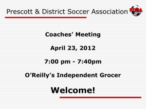 Prescott & District Soccer Association