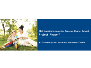 EB-5 Immigrant Investor Program — Charter
