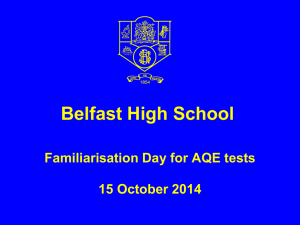 here - Belfast High School
