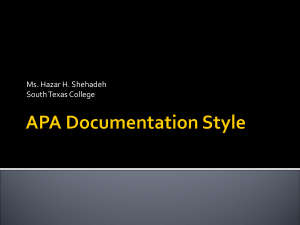 APA-Documentation-Style