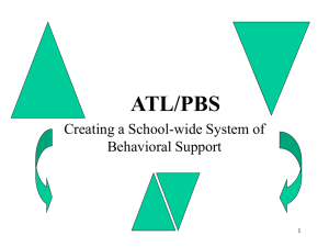ATL/PBIS - Student Services