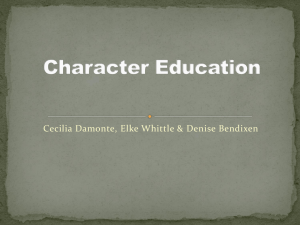 What Works In Character Education