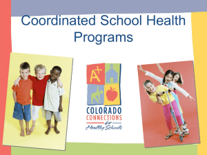 Coordinated School Health Overview