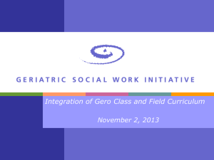 Integrative Seminar - Council on Social Work Education
