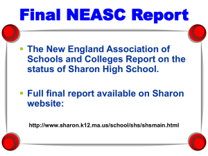 neascschcom - Sharon Public Schools