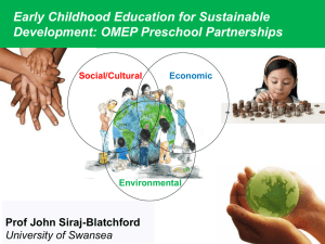 What is Early Childhood Education for Sustainable