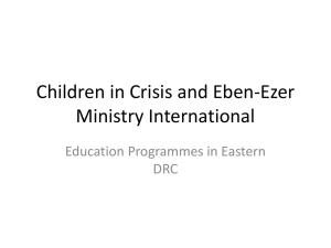 Children in Crisis and Eben-Ezer Ministry International