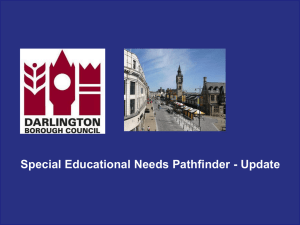 SEN Pathfinder 2013 - Darlington Association on Disability