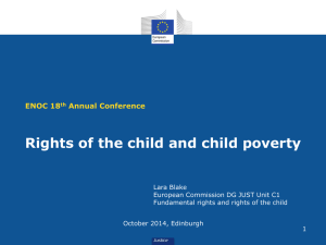 Rights of the child and child poverty