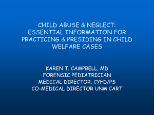 detection of child abuse