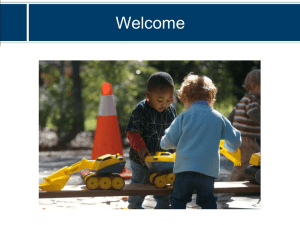 Early Childhood and Child Care Reform