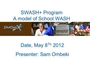 Sustainable WASH in Schools-CARE
