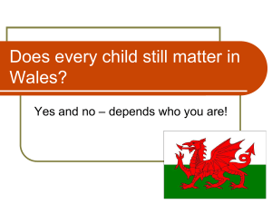 Does every child still matter in Wales?