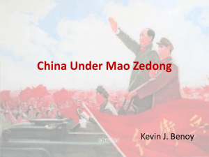 China Under Mao Zedong