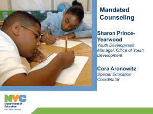 Slides: Mandated Counseling