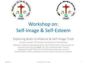 Workshop on: Self-Esteem & Self Image