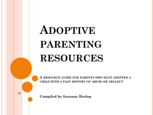 Adoptive Parenting Resources - Mandel School of Applied Social