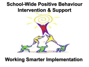 PBIS Timeline - BC Positive Behaviour Support Website