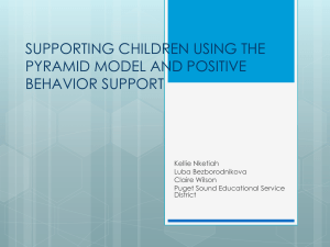 supporting children with special needs using the pyramid model and