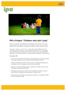 engelsk pdf - IPA - Barns rätt till lek