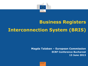 Directive 2012/17/EU - European Commerce Registers` Forum