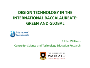 Williams - International Technology and Engineering Educators