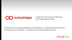 Scott Brown, Octoshape - Distributed Computing Industry Association