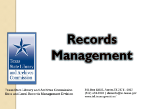 4.015 Records Management - Texas Association of Counties