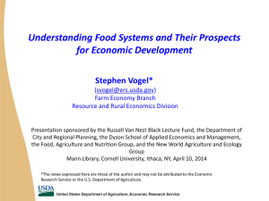 Understanding Food Systems and Their Prospects