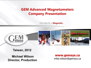 Gem Systems Advanced Magnetometer