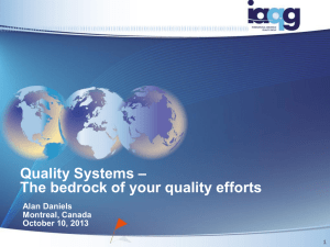 Quality Systems - SAE International