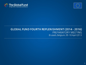 - The Global Fund